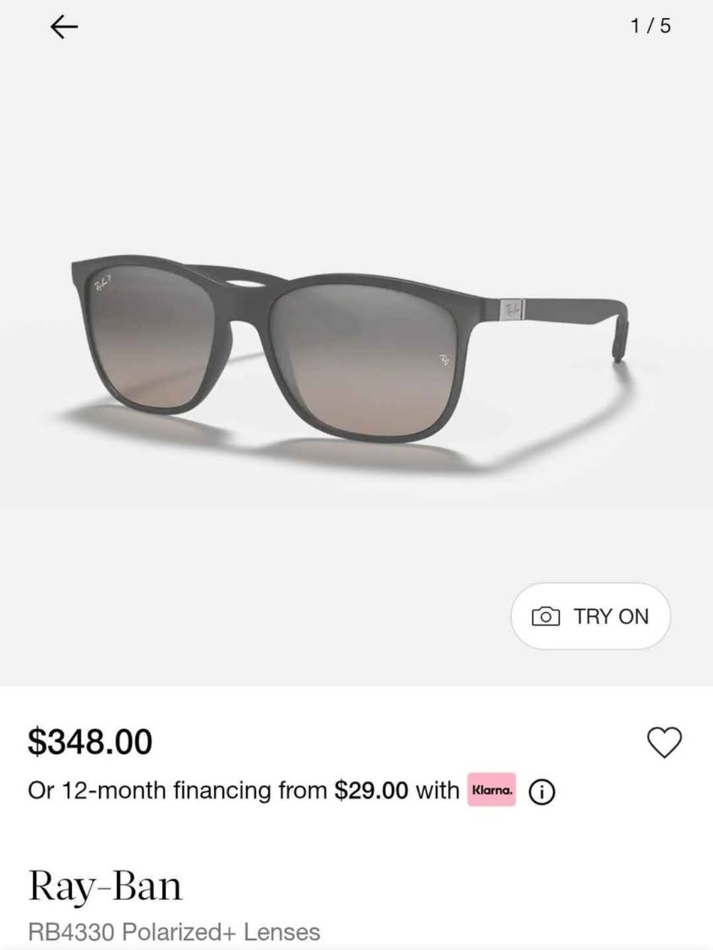 Ray-Ban Men's Chromance Sunglasses In Black